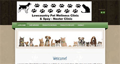 Desktop Screenshot of lowcountrypet.com